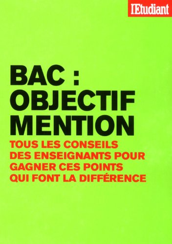 Download Bac : objectif mention