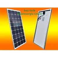 bau-tech Solarenergie 1 Stück 100Watt Solarmodul Solarpanel Photovoltaik Solarzelle monokristallin GmbH