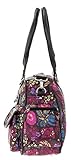 6 TEILE Set: ALESSANDRO Wickeltasche FLEUR Babywickeltasche + Wickelmatte + Windeltasche + Wäschesack + Flaschentasche + Wagen Fix - 7