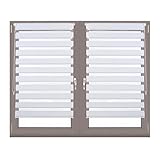 Mit Kettenzug: Die Kette der Seitenzugrollos können Sie einfach an der Wand befestigen - So verhindern Sie ein nerviges Herumbaumeln - Einfaches Ein- und Ausrollen