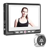 Universelle Kompatibilität - Dieser intelligente Türklingel-Viewer kann in einer Villa, einem Hotel, Gebäude, zu Hause, im Büro usw. installiert werden.