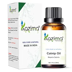 KAZIMA Catnip Essential Oil - 100% Pure Natural & Undiluted For Skin care & Hair (30ml)