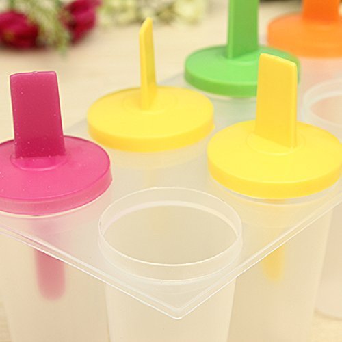 SODIAL(R)Eis Form Yogurt Box Modul Eisbox Kuehlschrank Gefrierschrank 8 Stueck - 3