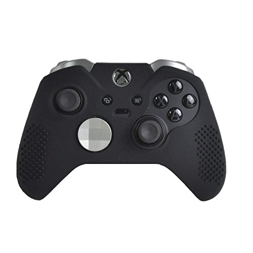 E-WOR Elitepro Prise en Main clouté Skin Set Manette Xbox One Elite la Transpiration Gratuit contrôleur Coque en Silicone