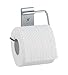 Produktbild WENKO 17895100 Toilettenpapierrollenhalter Basic, Edelstahl rostfrei, 12.5 x 10.5 x 1.5 cm, Glänzend