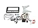 Produktbild Alpine KIT-8A3DF - Einbauset für X800D-U