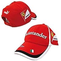 Gorra unisex Ferrari Escudería con firma Alonso