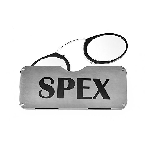 Nose Clip Reading Glasses by SPEX - Pince Nez Style (1.5)
