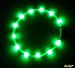 FIREFLY® Halo USB Wiederaufladbar - Das Originale Hund Katze Sicherheitshalsband mit leuchtendem LED - Universale Einheitsgröße in 6 Farben - BLAU