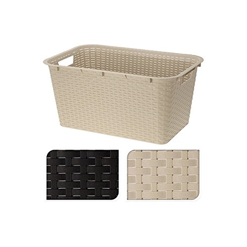 Preisvergleich Produktbild WÄSCHEKORB RATTAN FARB. SORT.