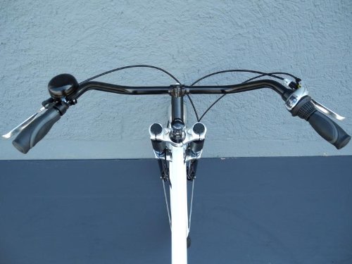 Fahrrad Lenker XXL City Beach Cruiser Bügel 25,4 mm schwarz - 2