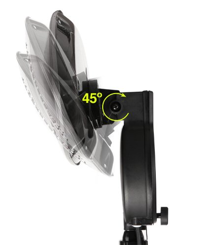 2.000 Watt Firefly Quarz-Heizstrahler, Wickeltischheizstrahler, höhenverstellbar mit 3 Wärmestufen - 3