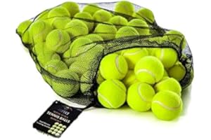 MAECENA Tennis Balls Ideal for pets, casual sports activities Training Kids with Carry bag Tennis Ball for Sports