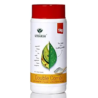 Utkarsh Double Combi (Combination of 2 Secondary and 6 Micronutrient Including Cobalt) (500gm) (Set of 2)