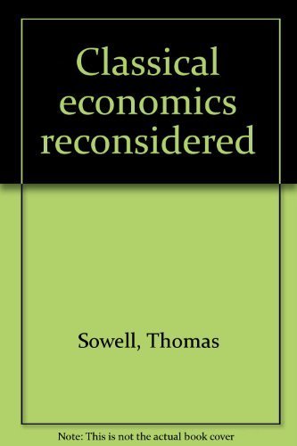 Classical Economics Reconsidered