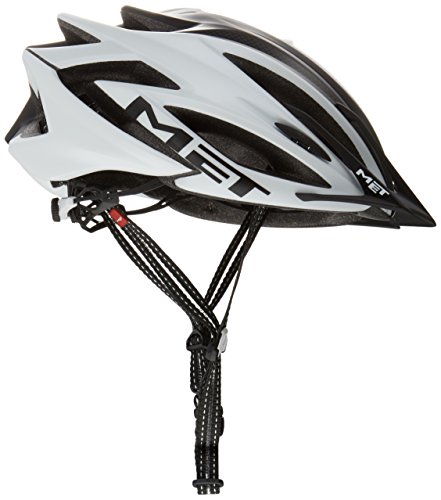 Met M3HELM93L0BI - Casco Veleno 58/61 L Blan/negr Mate