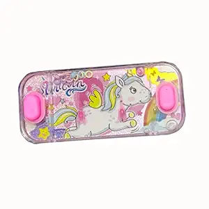 Abee Transparent Unicorn Water Game Video Game for Kids with Two Buttons