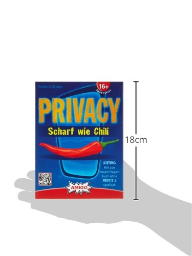 Amigo 00780 – Privacy – Scharf wie Chili, Partyspiel - 6