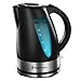 Price comparison product image RUSSELL HOBBS 15076 EBONY MATT BLACK/SS 3KW 1.6L KETTLE New