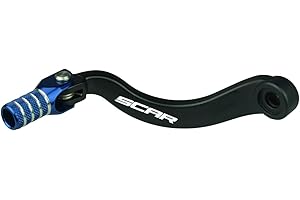 SCAR Schalthebel Ganghebel Kompatibel mit HUSQVARNA 701 ENDURO SUPERMOTO 16-26 - Blau