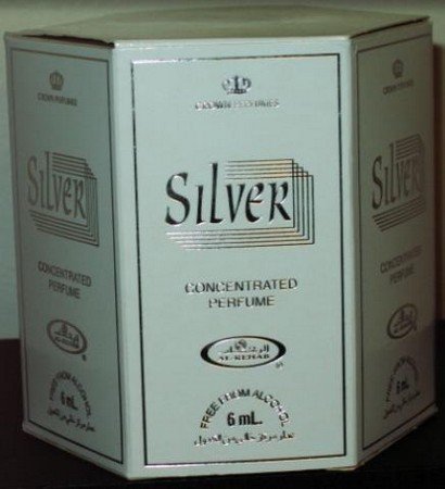 Silver Perfume Oil - 6ml by Al Rehab
