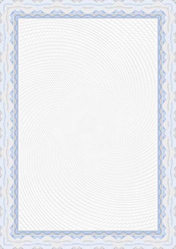 APLI OSD4040 - Papel certificado azul 115 g 25 hojas