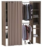 vestidores de madera ¿Te gustan los vestidores abiertos? ¡Están de moda! Pues nosotros te ofrecemos este a buen precio, para que tengas tu hogar como deseas.