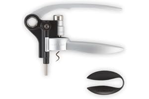 ‎LE CREUSET Le Creuset, Professioneller Korkenzieher, Entfernung von Weinkorken, Silber (Metal), LM250
