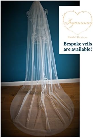 Bridal Veil*Chapel Length*the falling star crystal veil*Swarovski crystal *