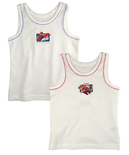 Pack of 2 Spiderman Cotton Vests