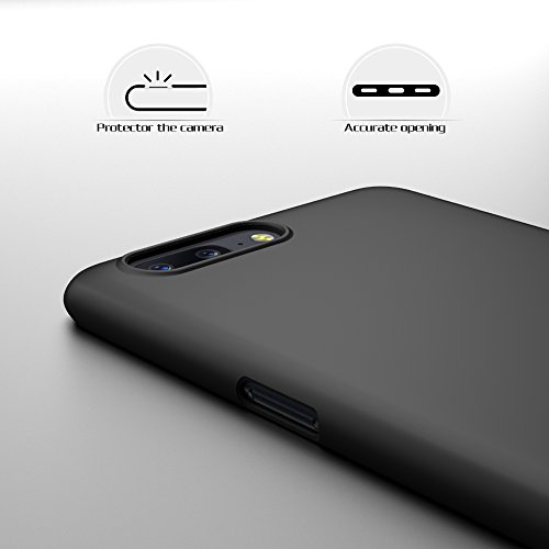 Funda OnePlus 5  SLEO PC Back Cover de Parachoques Duro Cubierta Protectora para OnePlus 5 - Negro