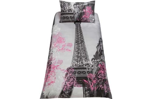 Photographic Paris Bedding Set - Single.