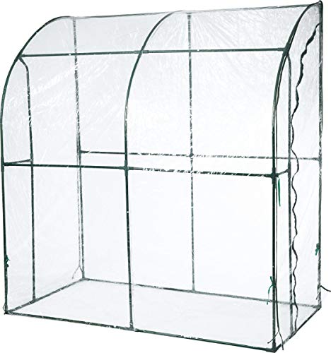 Nature - Serre souple adossée 200 x 100 x 215 cm - 2 m²