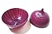 ETGtek 1pcs New Onion Saver Storage Container Purple Keep Onion Fresh in Fridge