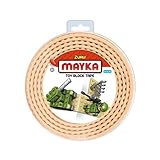  Mayka Tape Zuru Spielbaustein-Klebeband Selbstklebend - 2 Pins - Gelb - 2 Meter ...