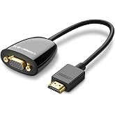 Ugreen HDMI to VGA Dişi &Ccedil;evirici Adapt&ouml;r Siyah