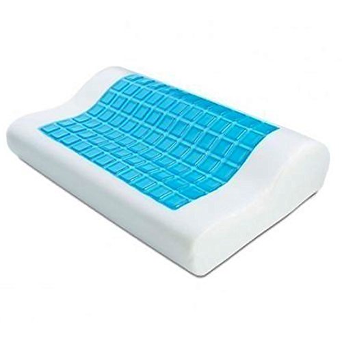 Teckcool Sleeping Memory Foam weiß Bett Kissen blau Kühlendes Komfort Gel Orthopädische Sleep