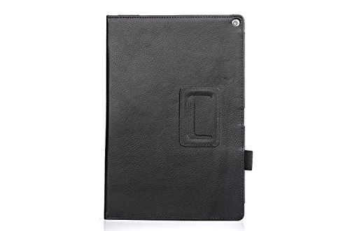Originale Supremery Medion Lifetab S10366 S10365 S10346 S10334 S10333 Tasche Hülle Case Cover Schutzhülle Etui mit Standfunktion Farbe: Schwarz - 7