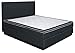 Produktbild Komplettset Boxspringbett NAURU, Box: Bonell - Federkern, Matratze: Taschen - Federkern, Top Matress: Schaumstoff - Abmessung: 160 x 200 cm