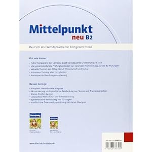 Mittelpunkt neu. B2. Arbeitsbuch. Con espansione online. Per le Scuole superiori
