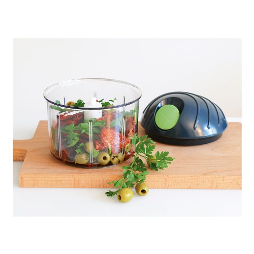 KUHN RIKON 22342 Küchenhelfer Häcksler mit schafen Messern Chop Chop - 5