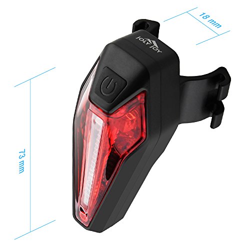 Joly Joy Fahrradlicht Rücklicht für Radsport mit StVZO, Wasserdicht (Wiederaufladbar) - 2