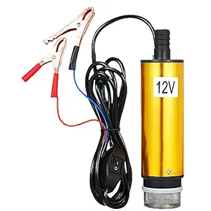 DC 12V/24V Submersible Pump for Pumping Diesel Oil Water 51mm Water Oil Diesel Fuel Transfer Pump Refueling with Fliter Screen