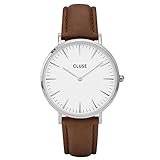Cluse Damen Armbanduhr Analog Quarz Leder CL18210