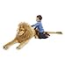 Produktbild Melissa & Doug- Riesen Löwe Lion Kuscheltier Oversize Deko Safari Zoo , 56x193x38 cm, Braun