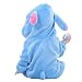 MICHLEY Unisex Baby Costume Spring and Autumn Flannel Romper Outfits Animal Jumpsuit Bstar-90cm