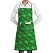 Produktbild Bib Apron with 2 Pockets Mauritania Flag 3D Art Pattern Extra Long Ties Kitchen Aprons for Women and Men, Resistant to Droplets restaurant aprons