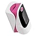 Produktbild Forepin® Tragbar Digital Blut-Sauerstoff und Pulssensor Meter Fingertip Finger Puls Oximeter Pulsoximeter mit OLED Display Heart Rate Meter Monitor für Senioren und Erwachsene, Rose Red