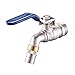 Produktbild LLLYZZ 1pc 1/2 'Schnellöffnend Messing Wasserhahn Manuelle Messing vernickelt Hahn