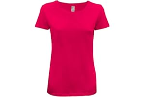 CHEMAGLIETTE! T Shirt Donna - Maglietta Manica Corta Cotone, Tshirt Maglia Maniche Corte da Lavoro, T-Shirt Tinta Unita Stampabili Girocollo, Maglia Basic Evolution T